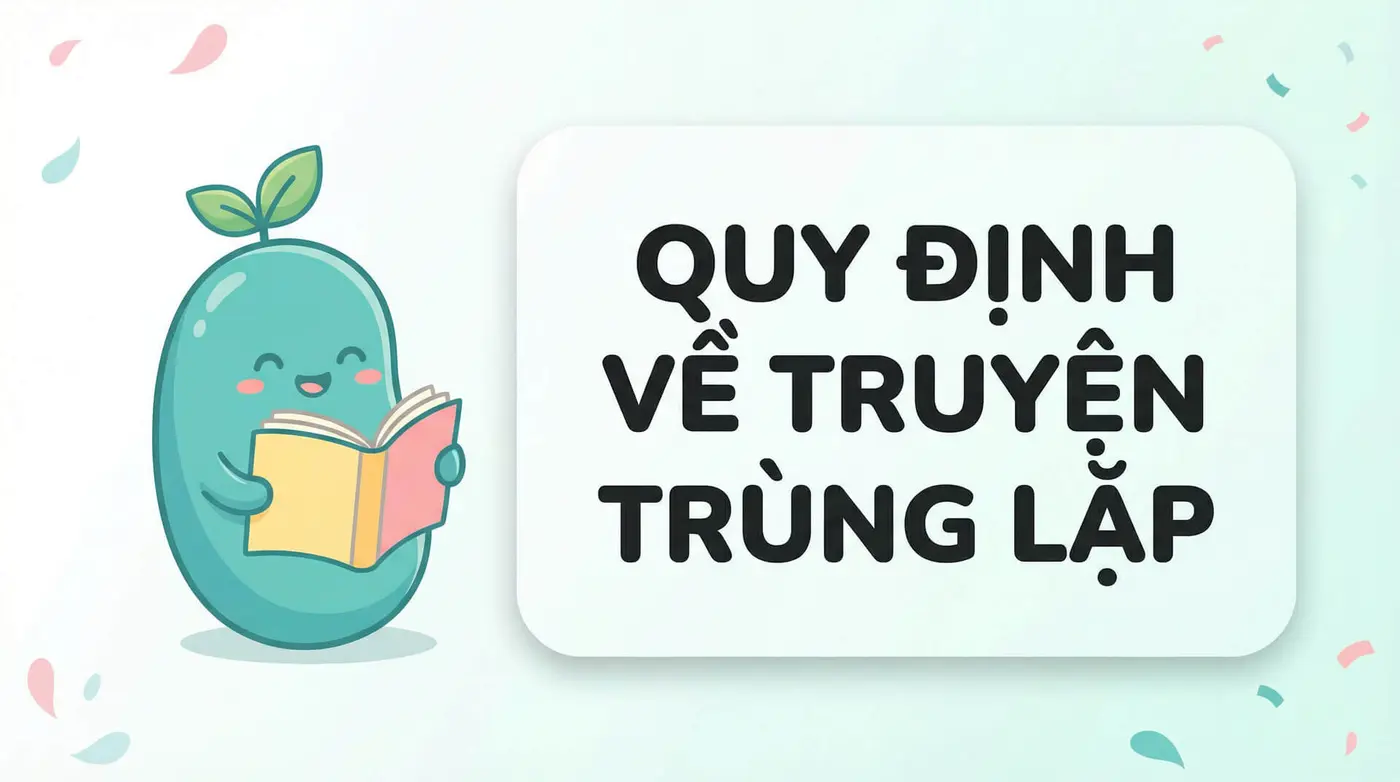 Quy định về việc đăng truyện trùng lặp