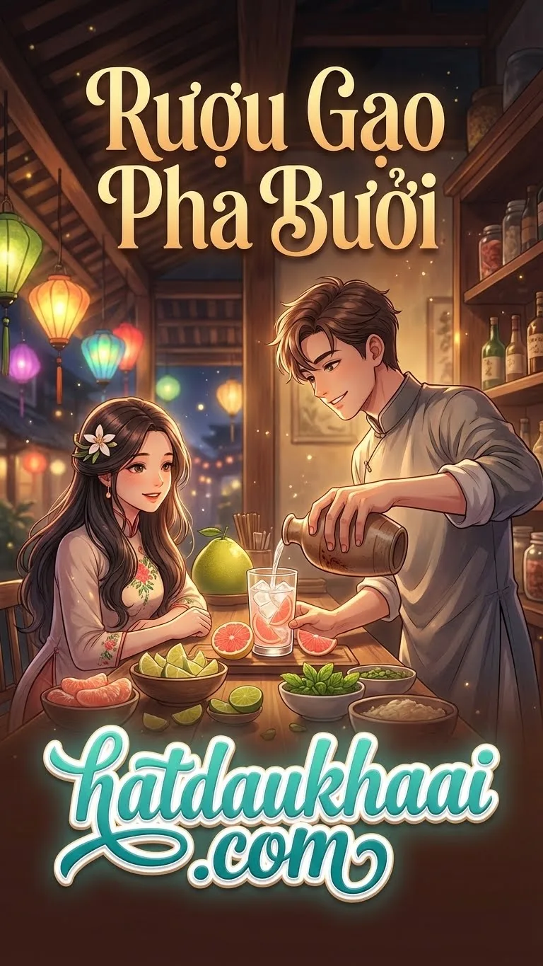 Rượu Gạo Pha Bưởi