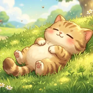 Con Mèo Lười