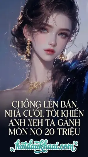 CHỒNG LÉN BÁN NHÀ CƯỚI, TÔI KHIẾN ANH TA GÁNH MÓN NỢ 20 TRIỆU