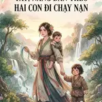 THANH TUYỀN TRONG TAY, NÀNG DẪN THEO HAI CON ĐI CHẠY NẠN