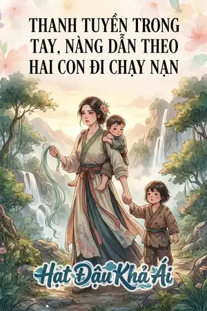 THANH TUYỀN TRONG TAY, NÀNG DẪN THEO HAI CON ĐI CHẠY NẠN
