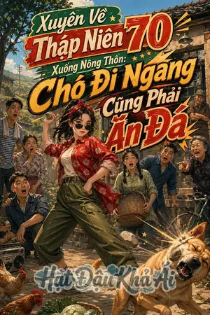 Xuyên Về Thập Niên 70 Xuống Nông Thôn: Chó Đi Ngang Cũng Phải Ăn Đá .